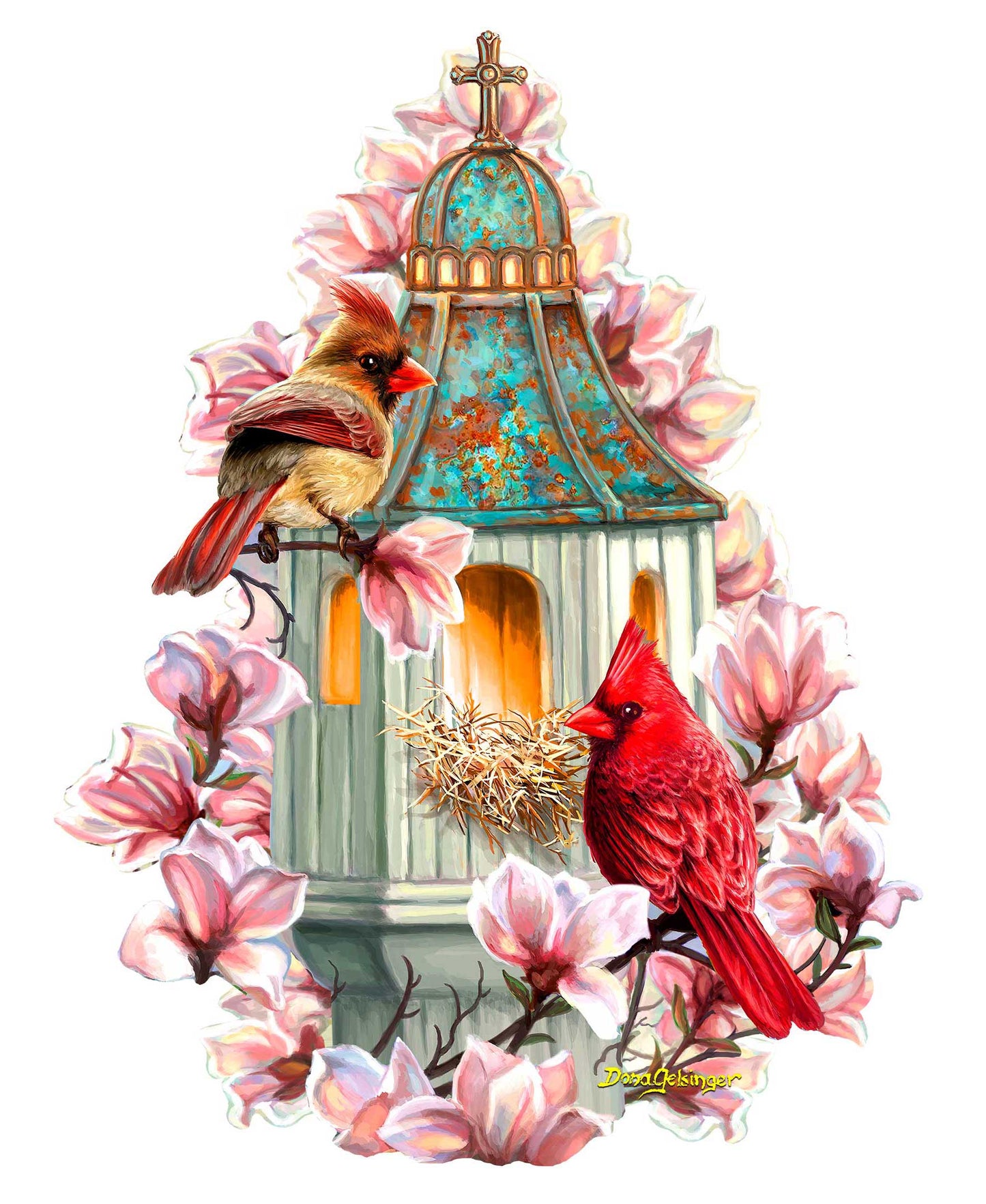 Spring Morning Holiday Door Decor by D. Gelsinger - Easter Spring Decor - 8652808H-DG