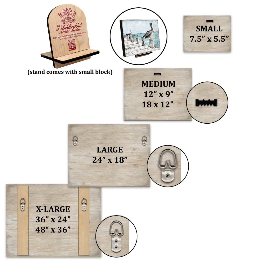 Sophronia Surfer Wooden Coastal Wall Art by Nature Wonders - Coastal Sea-Life Decor - 95227B