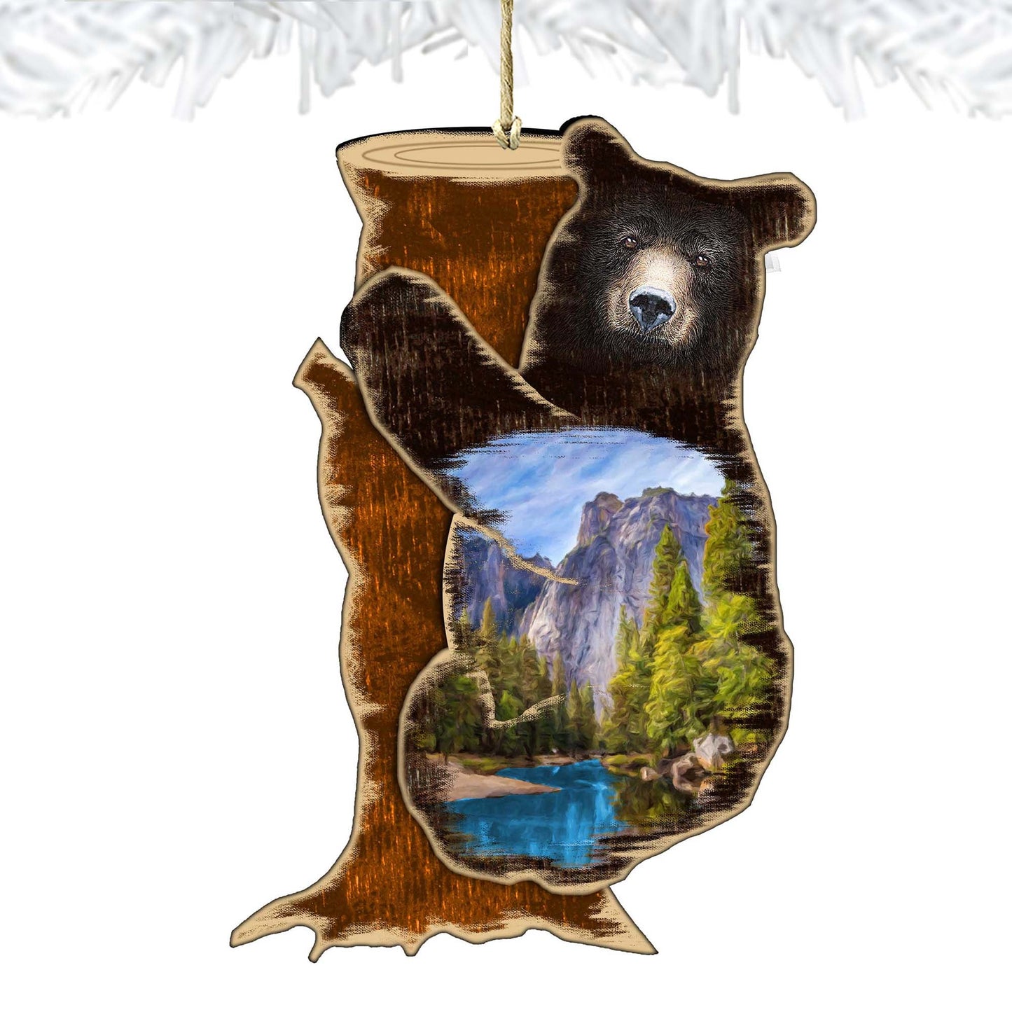 Climbing Bear Ornament by G. DeBrekht - Designocracy - 8198214-5