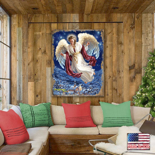 Piece on Earth Wooden Wall Art by D. Gelsinger - Nativity Holiday Décor - 95663B08