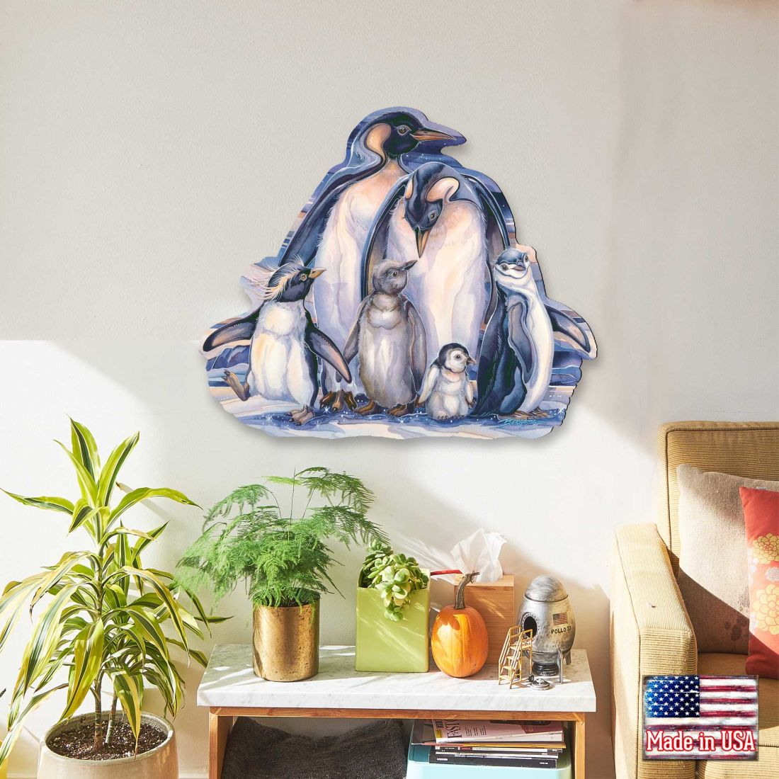 Sno Buddy Like You Wildlife Wall Art - J. Bergsma - Wildlife Holiday Decor - 8591659W-JB