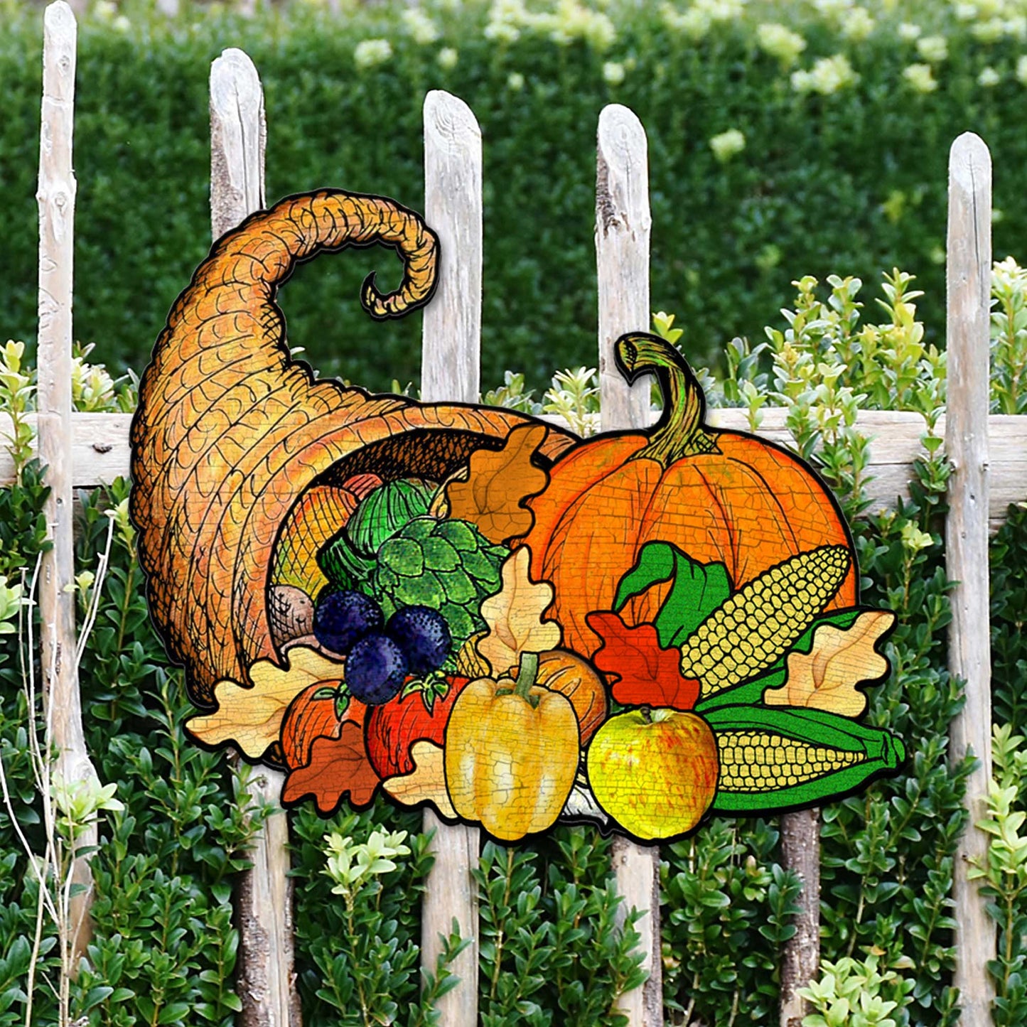 Thanksgiving Halloween Door Decor by G. DeBrekht - Thanksgiving Halloween Decor - 8158905H