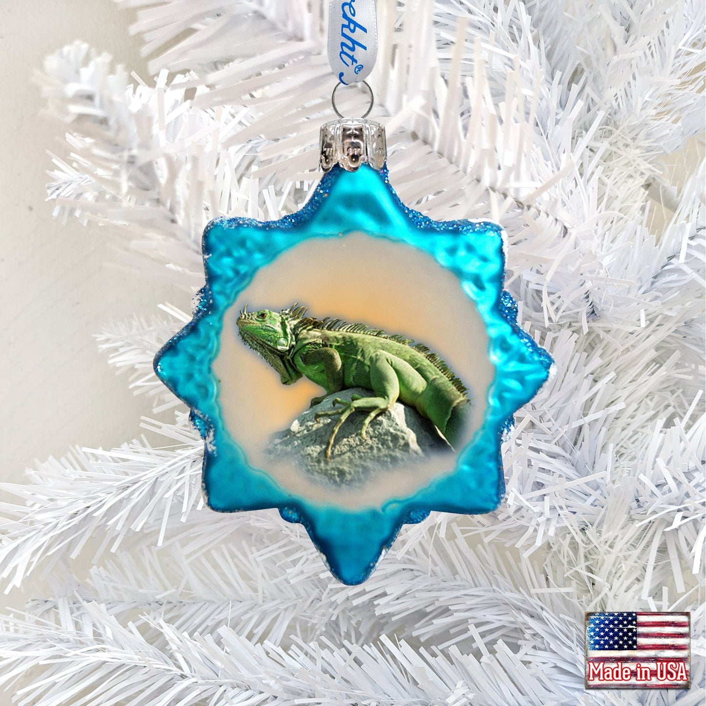 Lizzard Keepsake Glass Ornament by G. DeBrekht - Designocracy - 776286