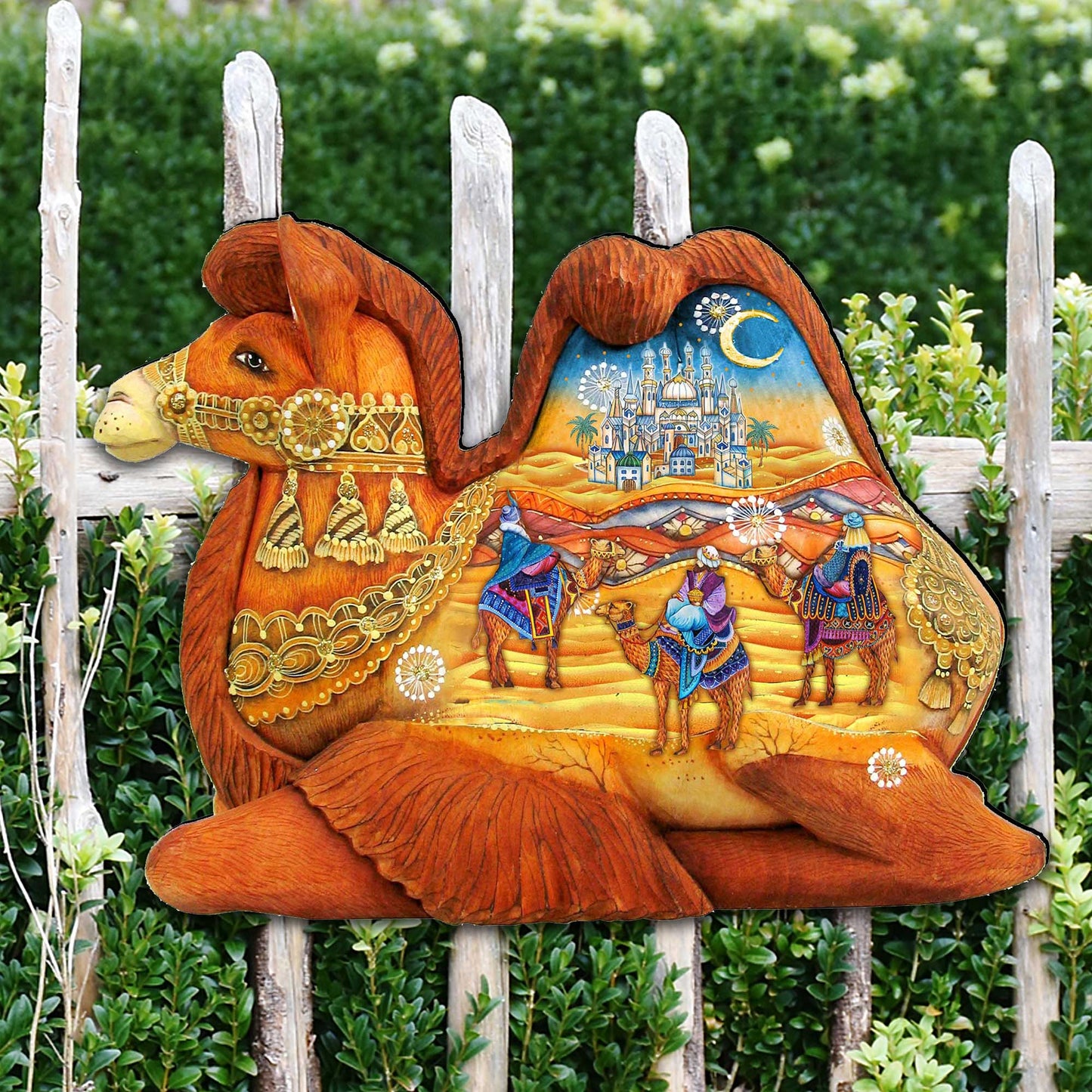 Three Kings Nativity Door Decor by G. DeBrekht - Nativity Holiday Decor - 8126519H
