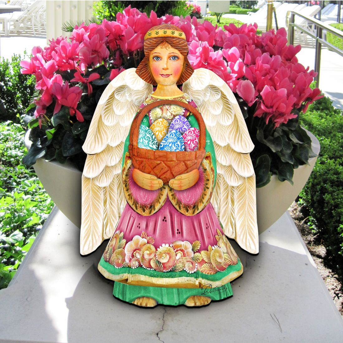 Easter Angel Easter Door Decor by G. DeBrekht - Easter Spring Decor - 8154153H
