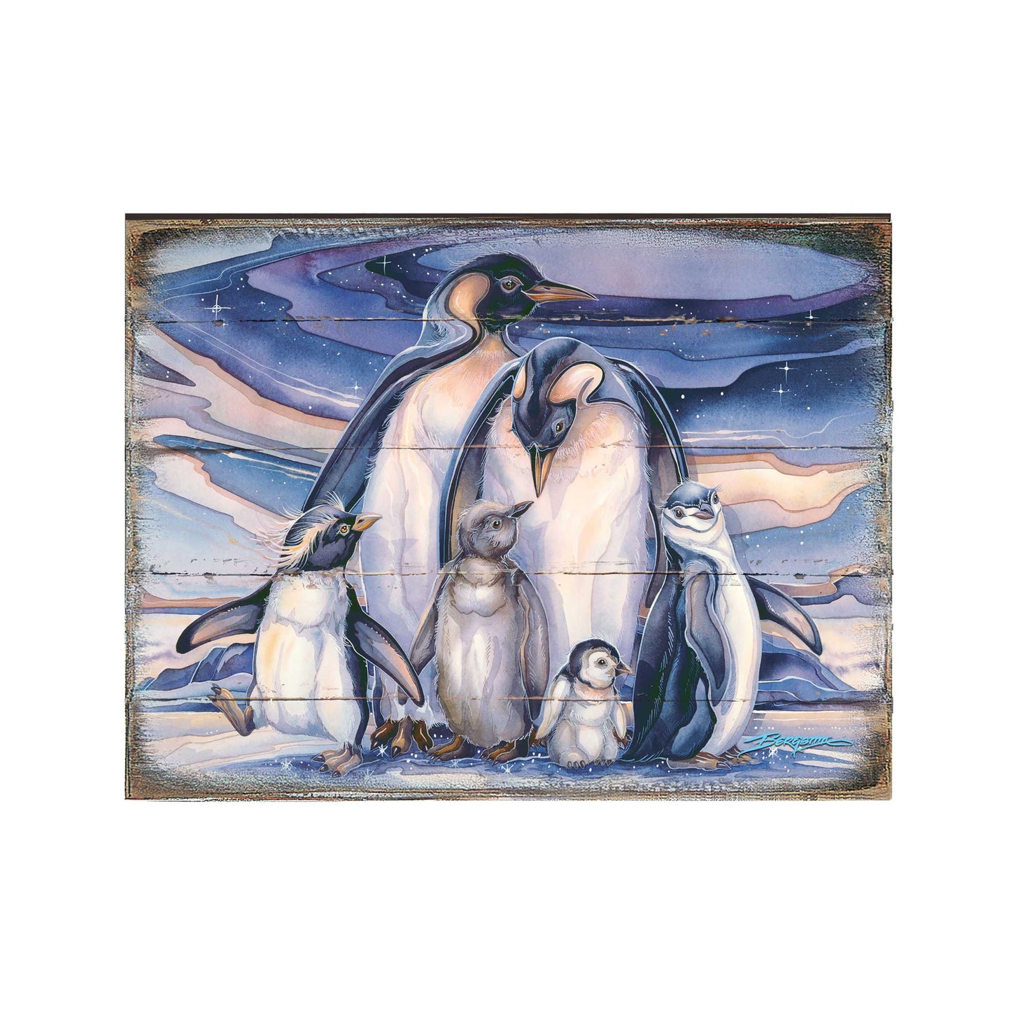 Sno Buddy Like You Wooden Wall Art by J. Bergsma - Nature Wildlife Décor  - 8592659BP-JB