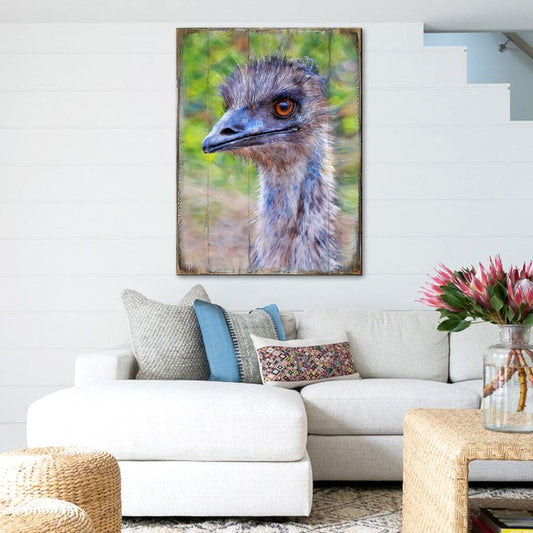 Appel Imu Art Wooden Wall Art by Nature Wonders - Nature Wildlife Decor  - 95243B