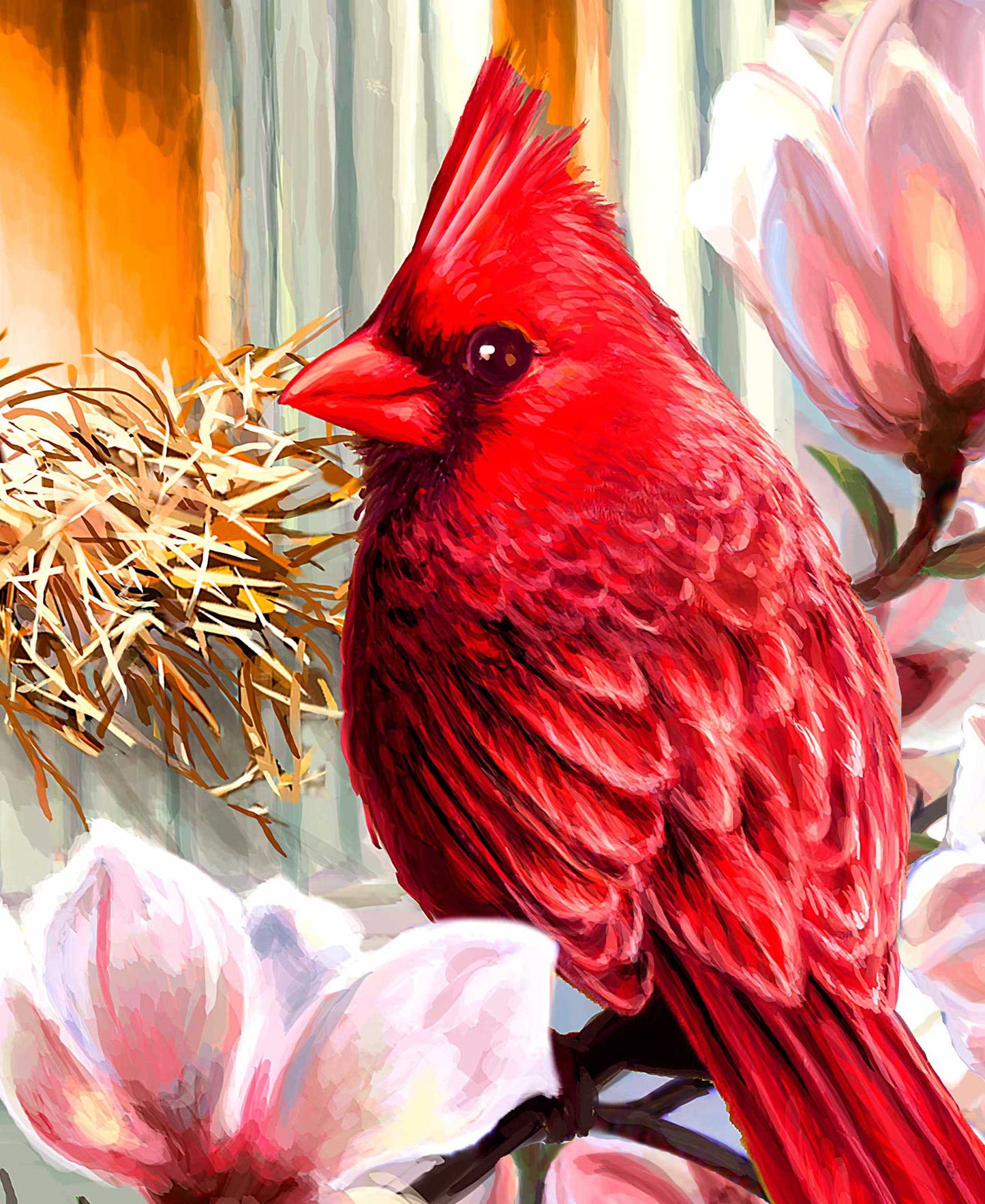 Spring Morning Holiday Door Decor by D. Gelsinger - Easter Spring Decor - 8652808H-DG