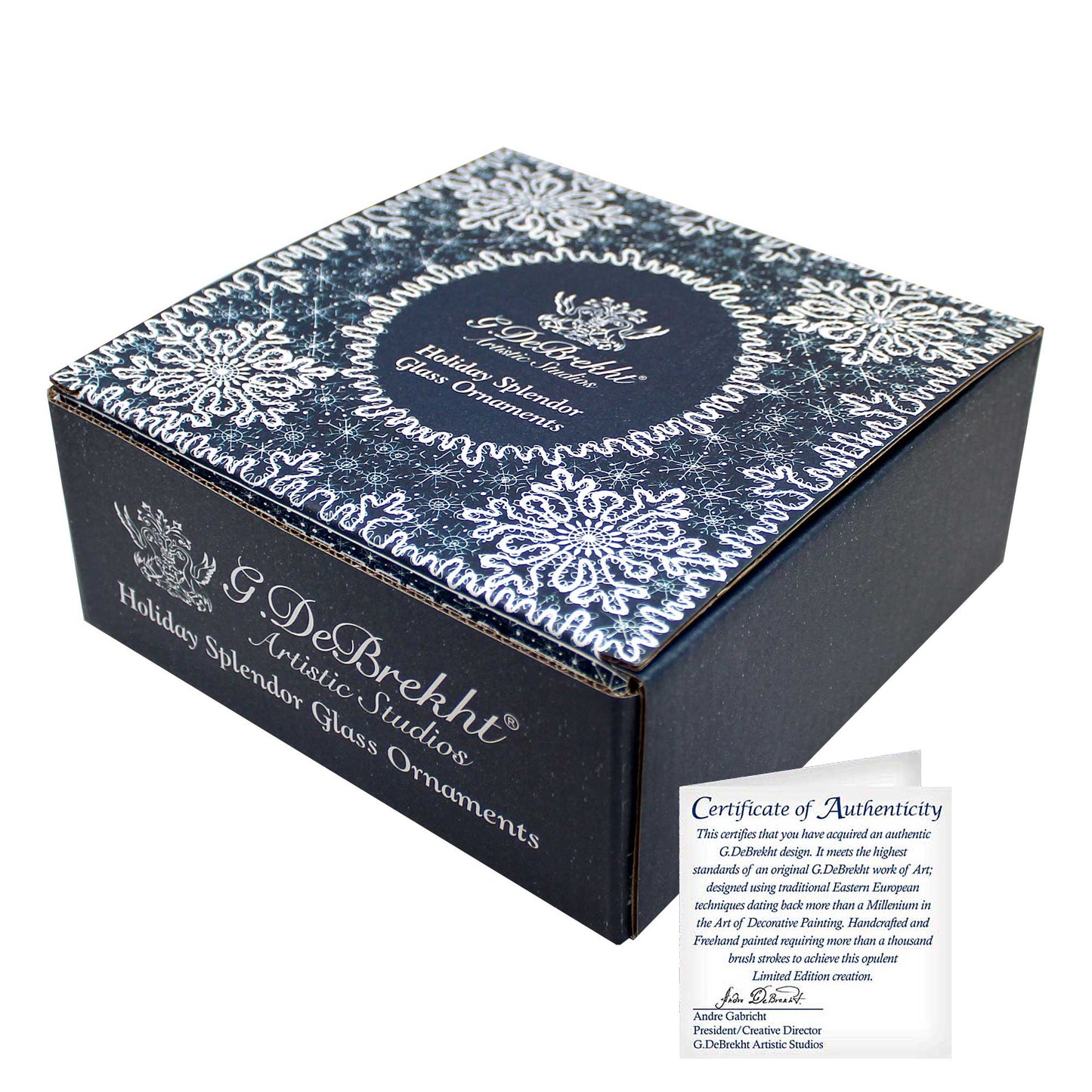 Wings of Love Glass Ornament Limited Edition by Josephine Wall - Nativity Holiday Decor - 738-407-JW