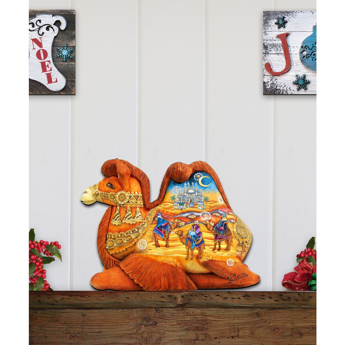 Three Kings Nativity Door Decor by G. DeBrekht - Nativity Holiday Decor - 8126519H