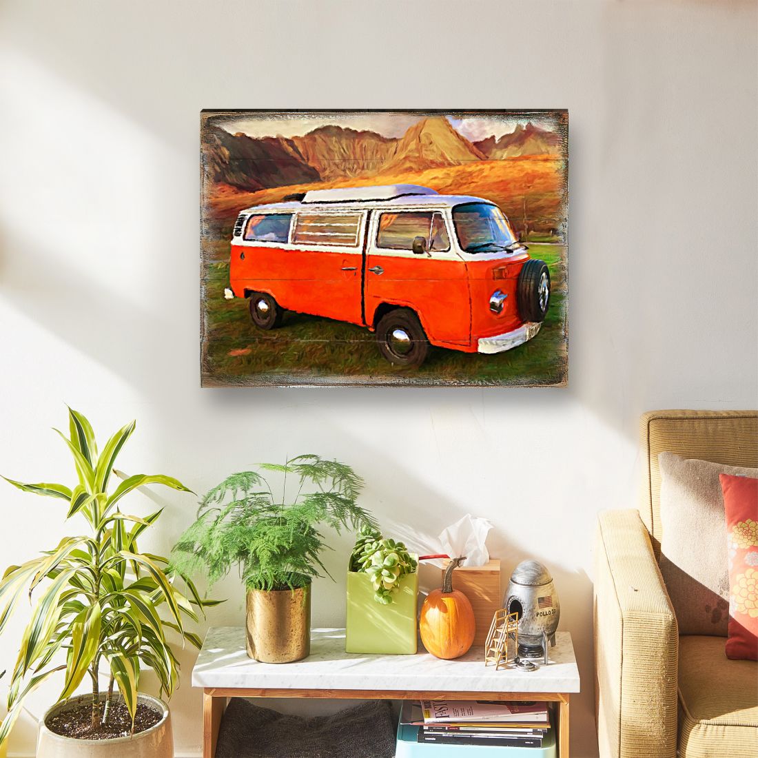 Tolliver Van Art Wooden Wall Art by Nature Wonders - Nature Wildlife Decor  - 95292B