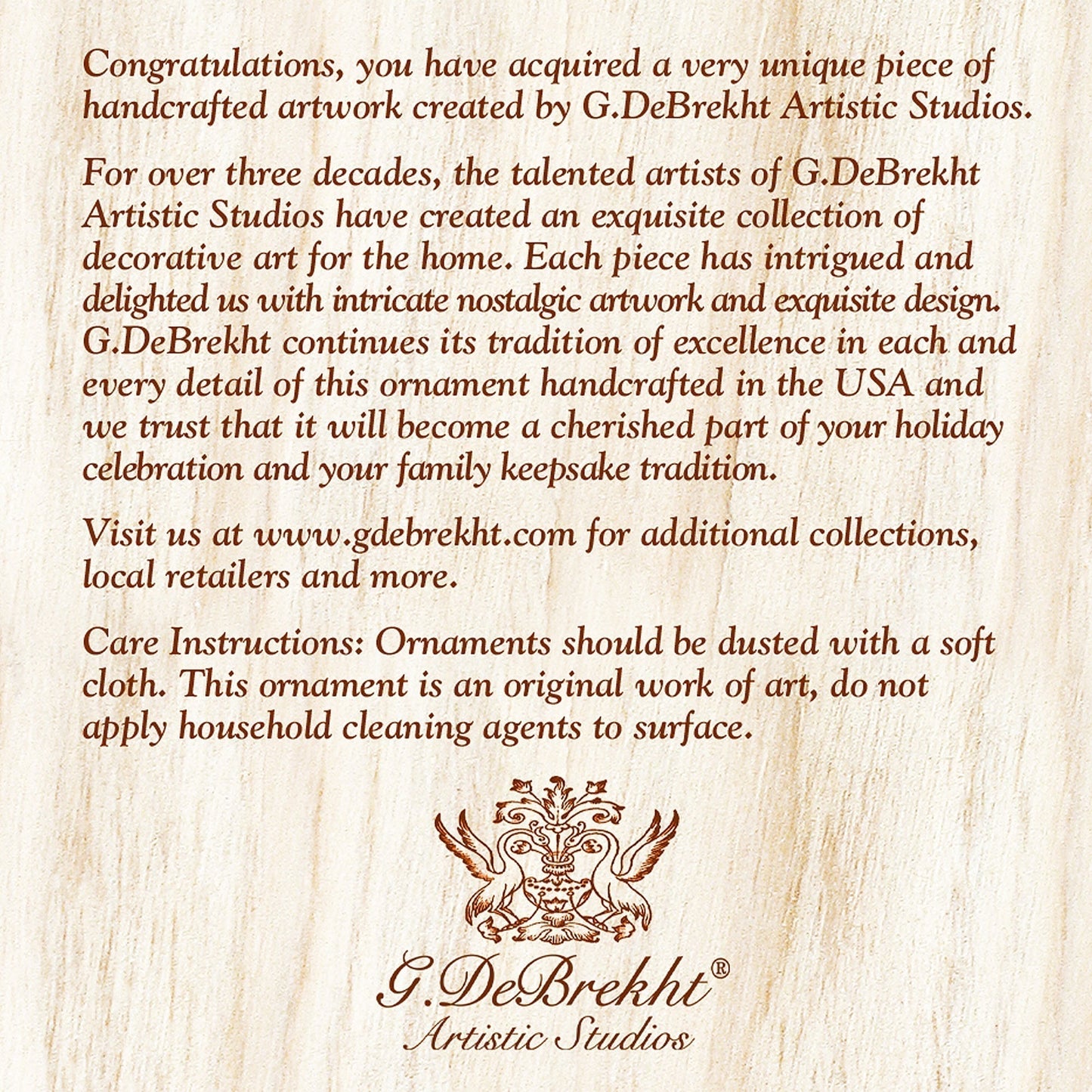 Bluebird Mercury Glass Ornaments by G. Debrekht - Wildlife Holiday Decor - 776006