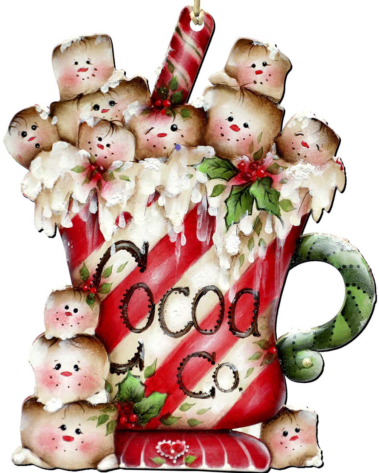 Marshmallow Cocoa Company Door Decor by Jamie Mills-Price - Christmas Decor - 8457513H