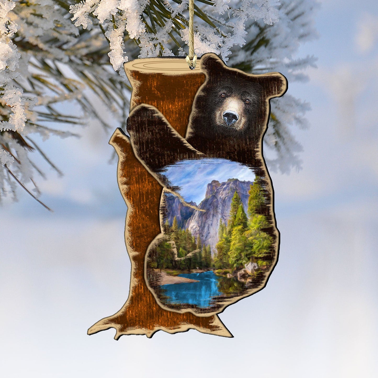 Climbing Bear Ornament by G. DeBrekht - Designocracy - 8198214-5