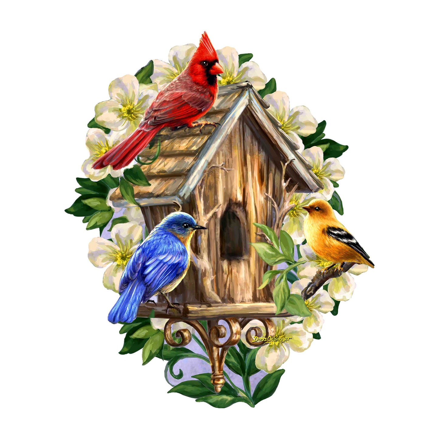 Spring Awakens Holiday Door Decor by D. Gelsinger - Easter Spring Decor - 8652815H-DG