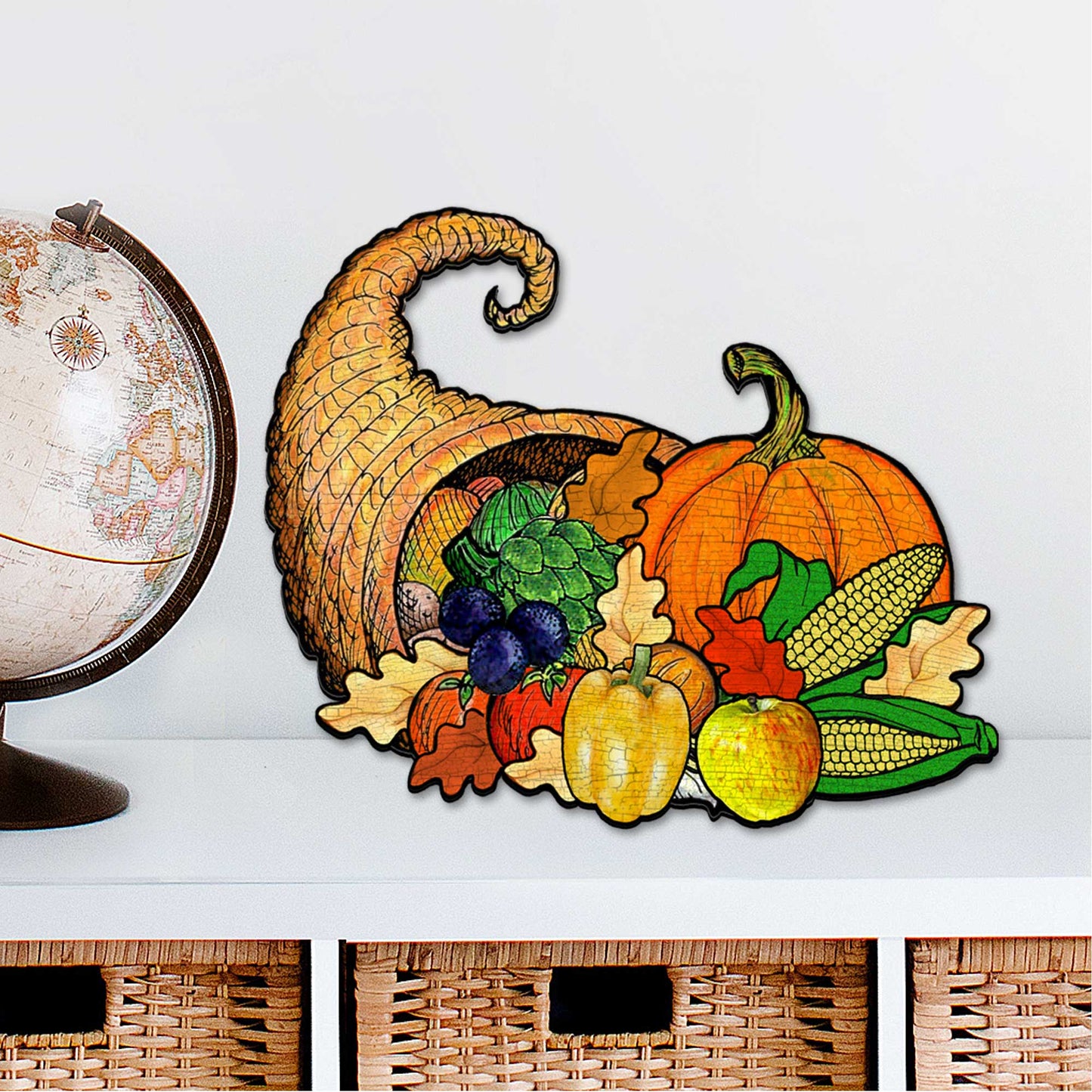 Thanksgiving Halloween Door Decor by G. DeBrekht - Thanksgiving Halloween Decor - 8158905H