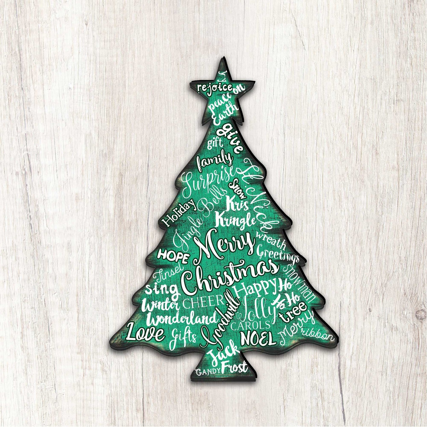 Merry Christmas Decorative Door Decor - Christmas Decor - 8198812-2H