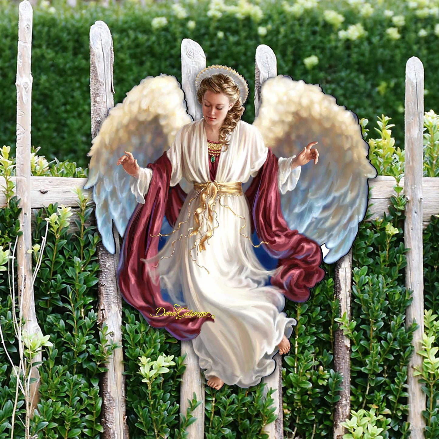 Peace on Earth Door Decor by Gelsinger - American Christmas Decor - 8461048H-1208