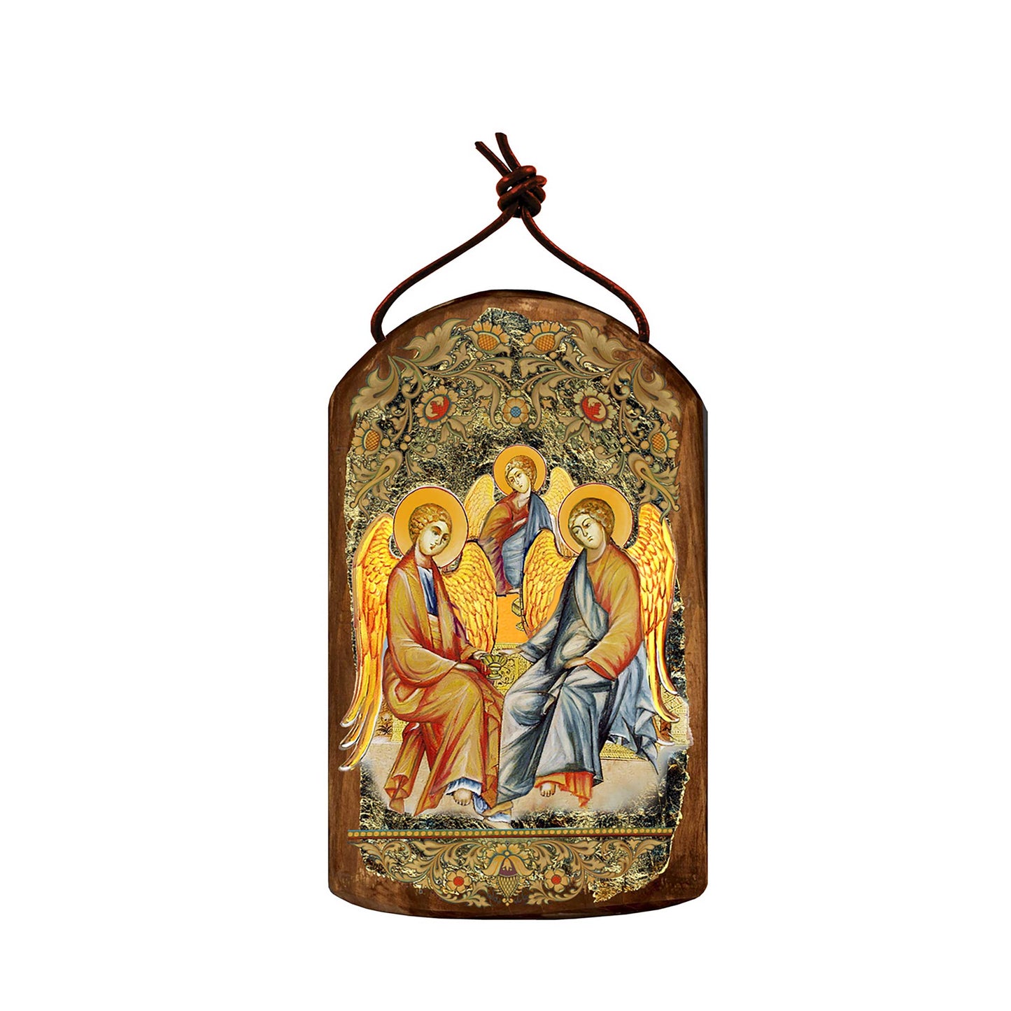 Testament Trinity Religious Orthodox Sacred Icon Ornament - Inspirational Icon Decor - 87015