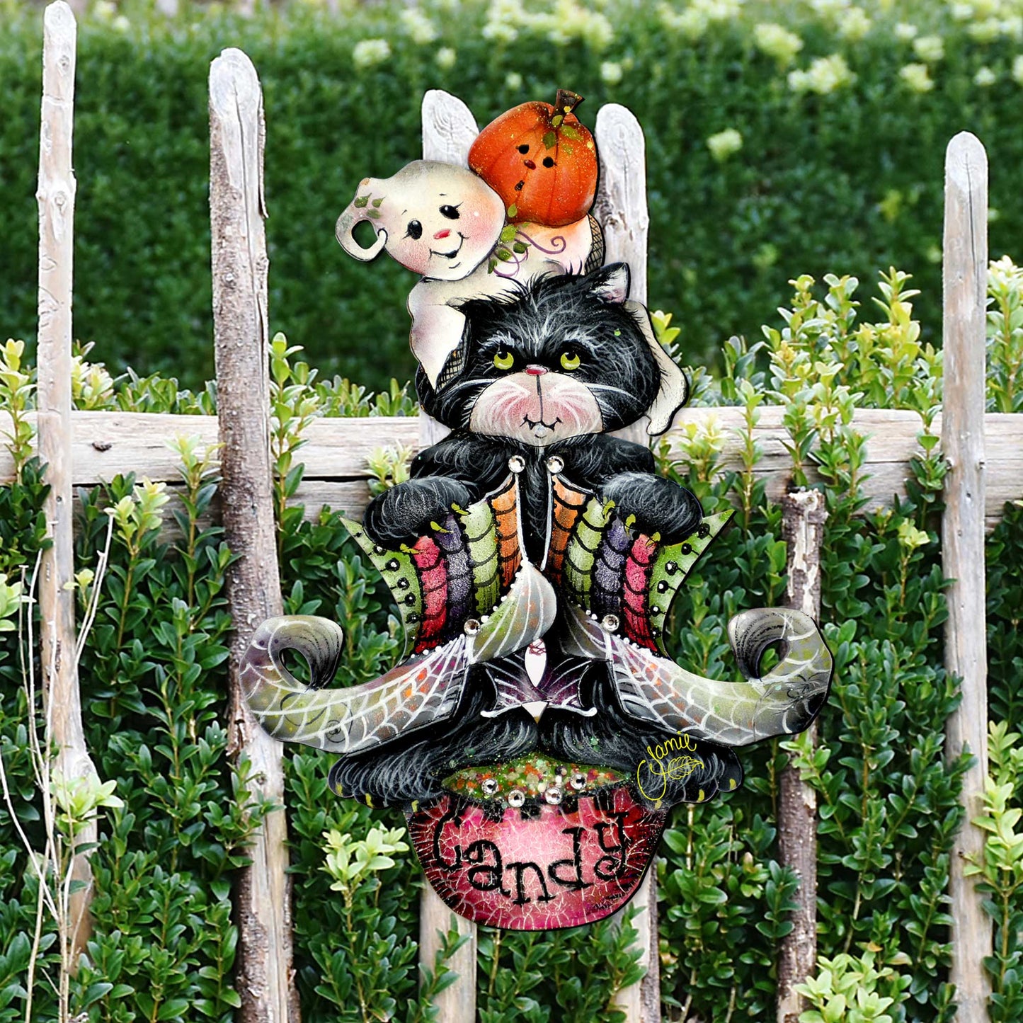 Spoooooky Boos! Halloween Door Decor by Jamie Mills-Price - Thanksgiving Halloween Decor - 8457409H