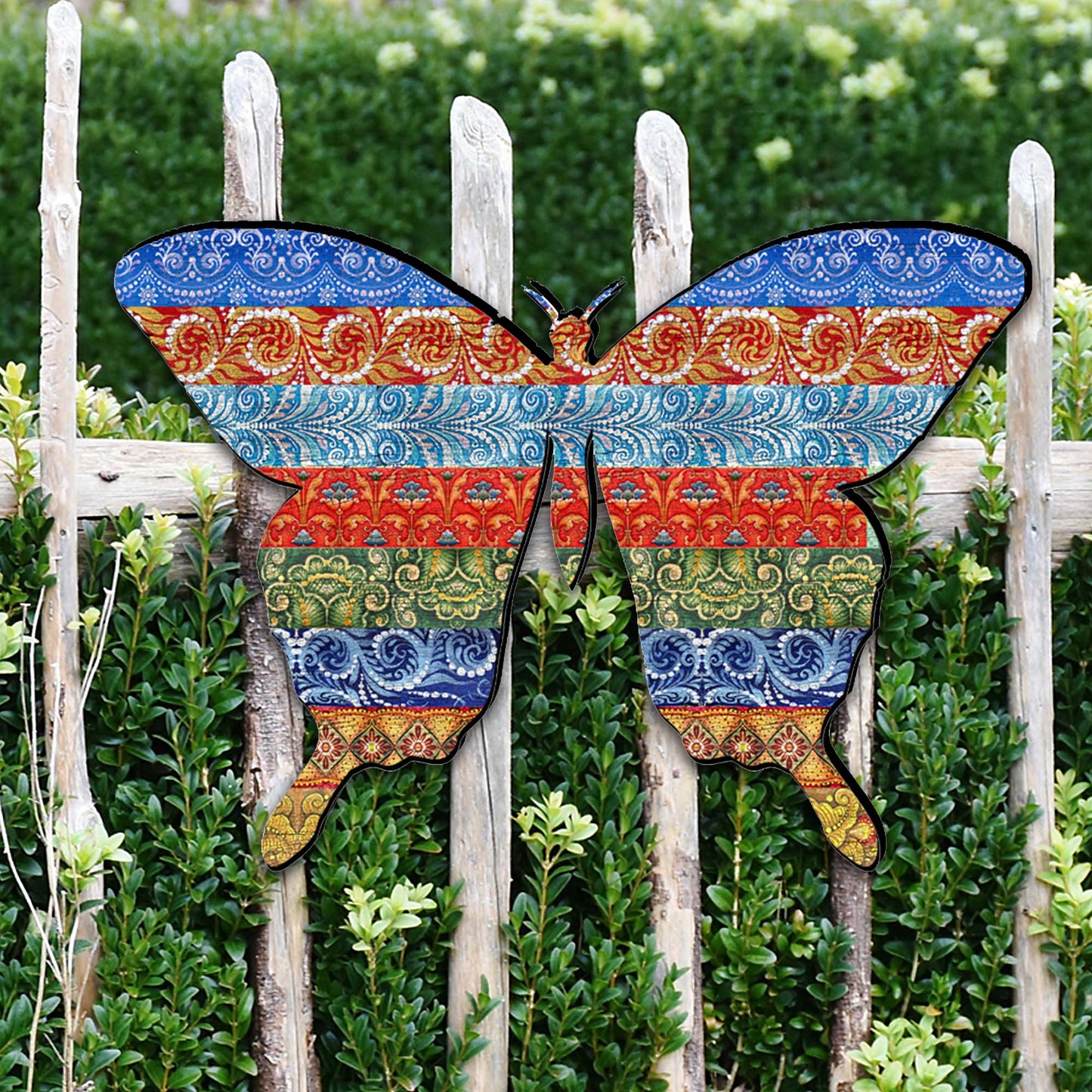 Quilted Butterfly Easter  Door Decor by G. DeBrekht - Easter Spring Decor - 8198718H
