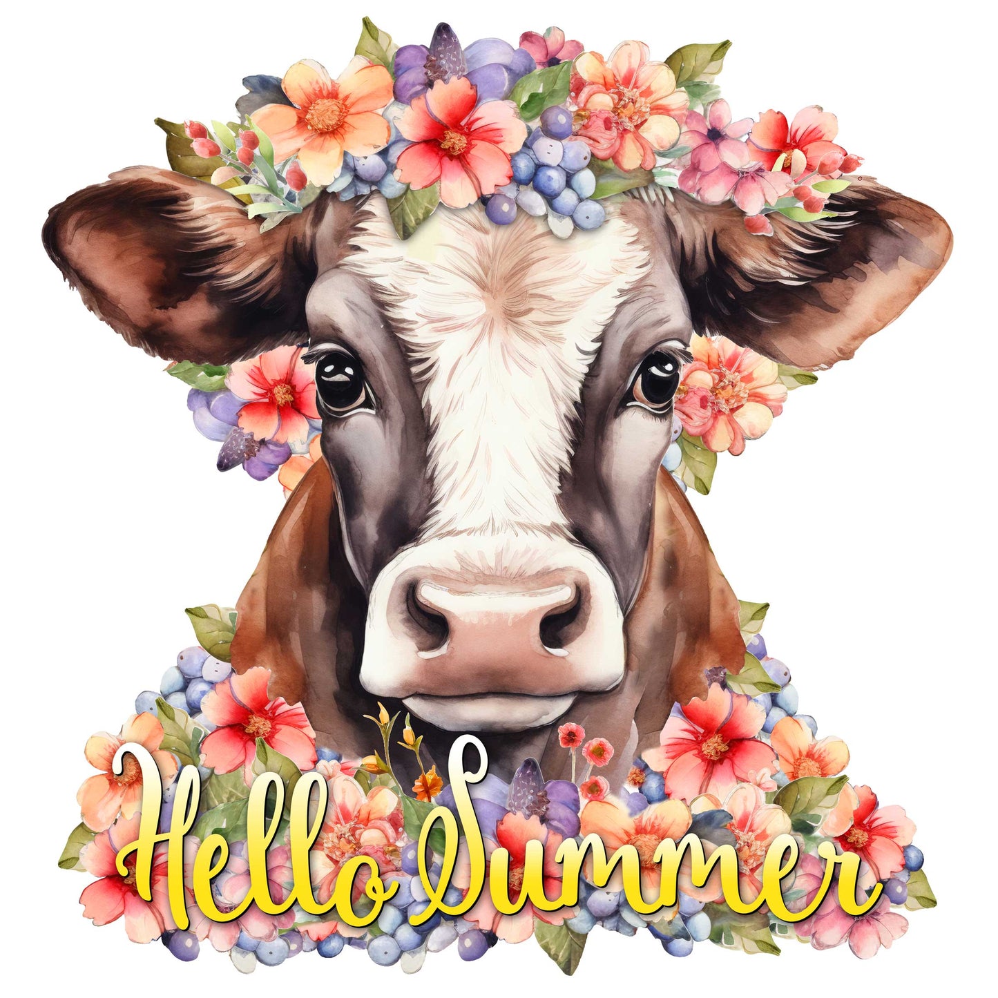 Front door welcome sign Hello Summer Front porch Summer wreath Main entrance banner Flowers Welcome sign - Wooden front porch decor - 933111H