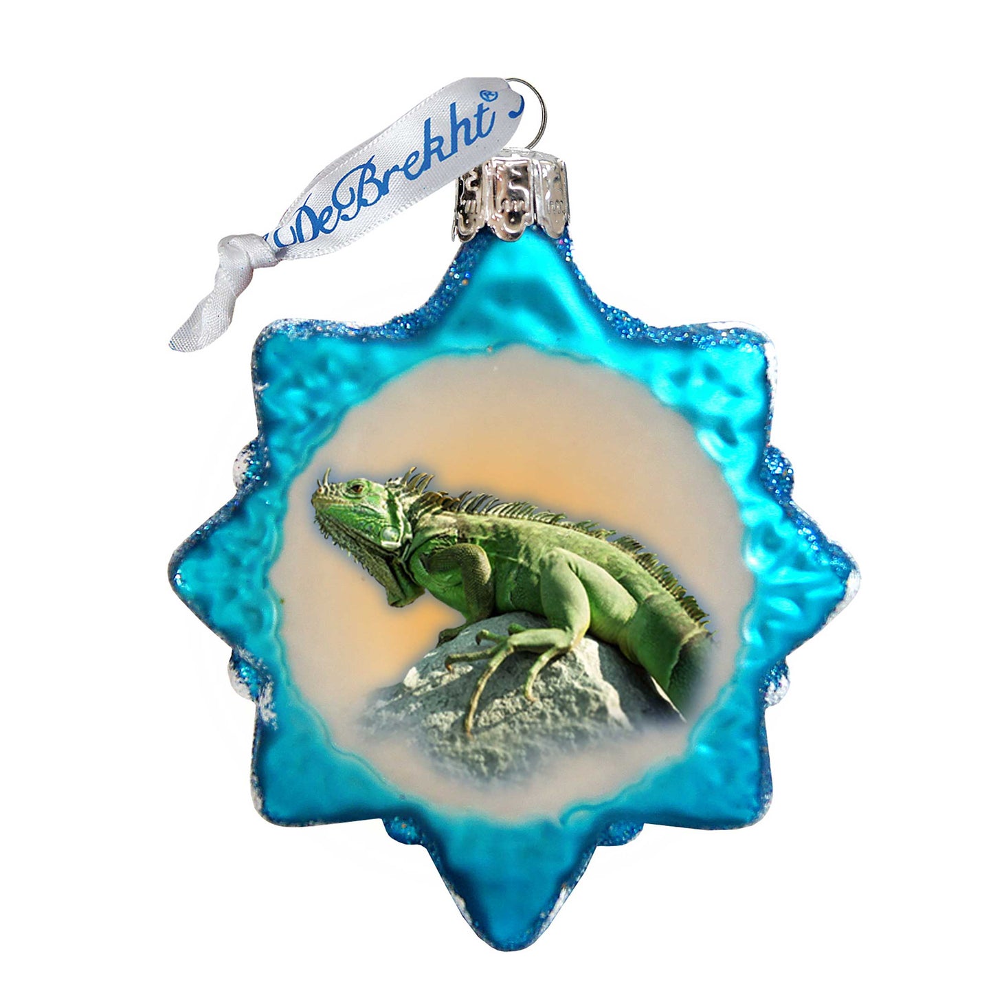 Lizzard Keepsake Glass Ornament by G. DeBrekht - Designocracy - 776286
