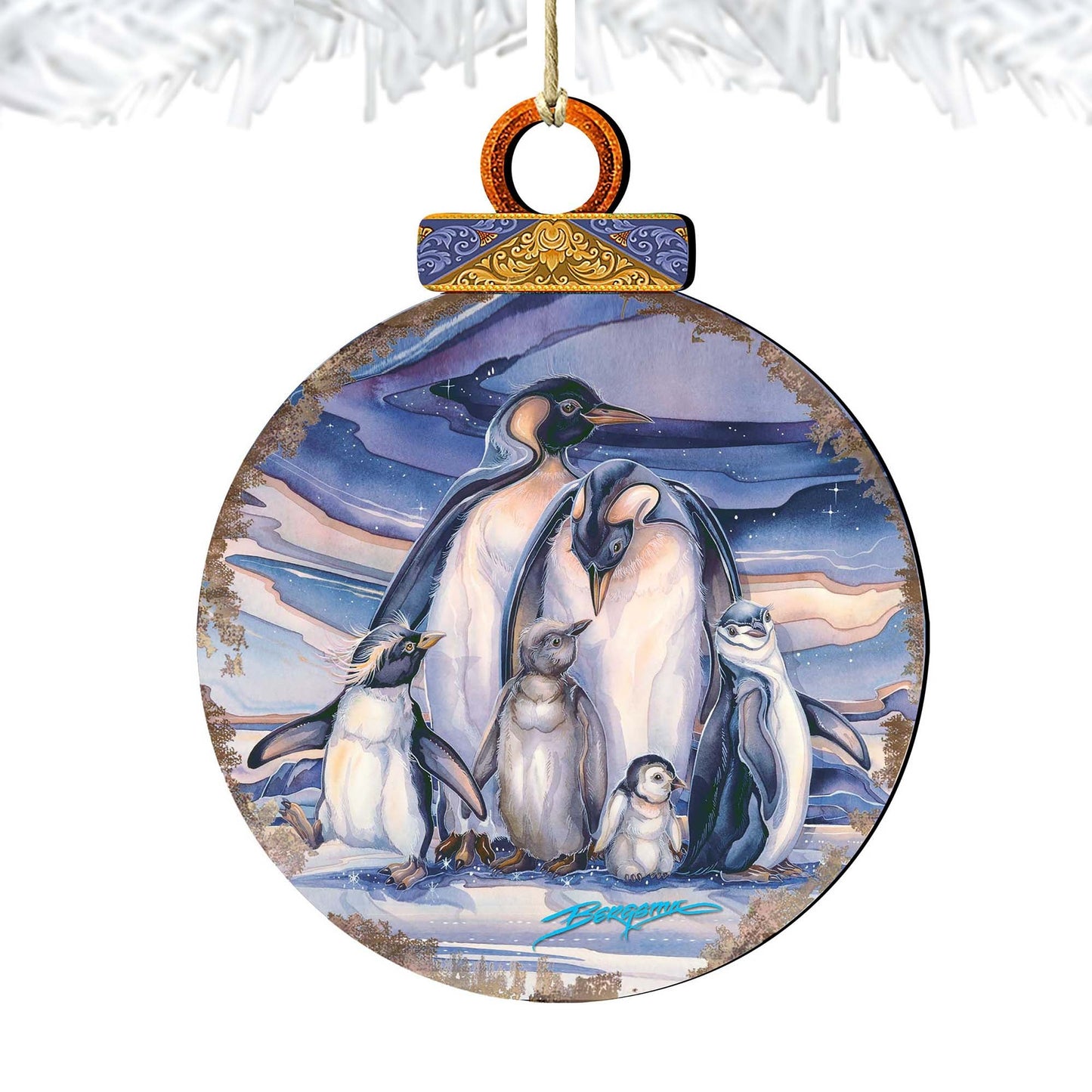 Sno Buddy Like You Wooden Ornaments by J. Bergsma - Wildlife Holiday Decor - 8591659-JB