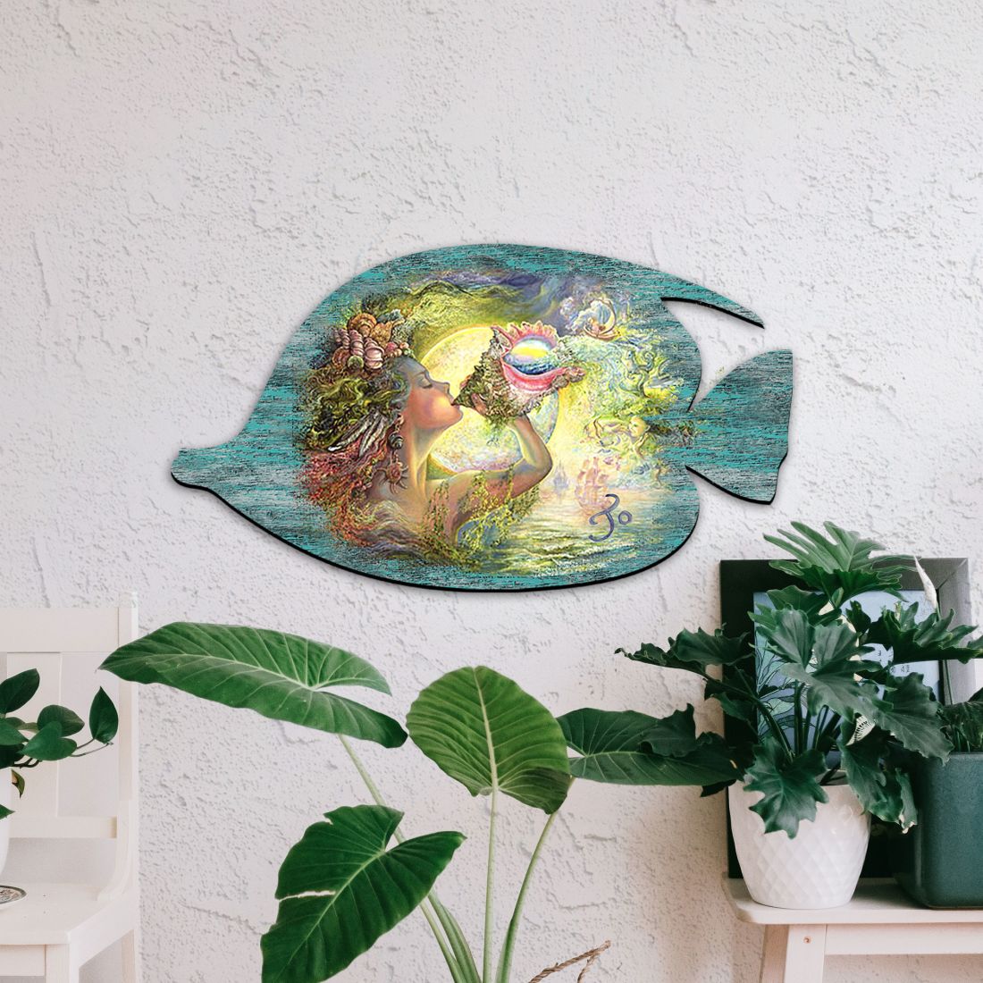 Call of the Sea Coastal Outdoor Decor by Josephine Wall - Coastal Sea-Life Decor - 845612F-JW