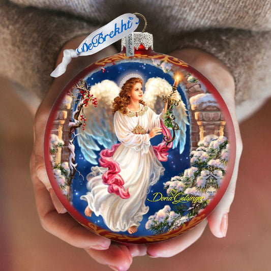 Angel in The Arch Glass Ornament Limited Edition by D. Gelsinger - Christmas Decor - 73892-1322
