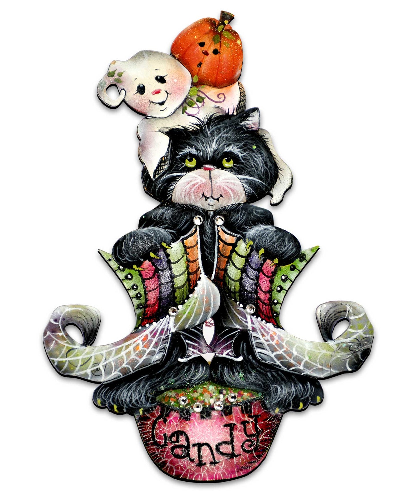 Spoooooky Boos! Halloween Door Decor by Jamie Mills-Price - Thanksgiving Halloween Decor - 8457409H