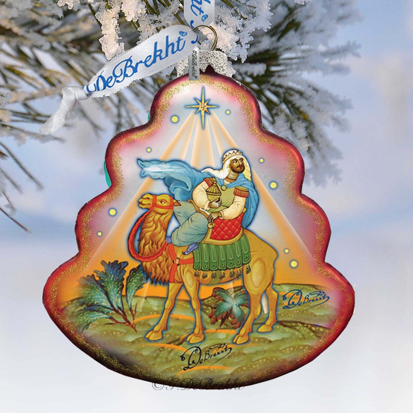 The King Tree Glass Ornament by G. DeBrekht - Christmas Décor - 762-039