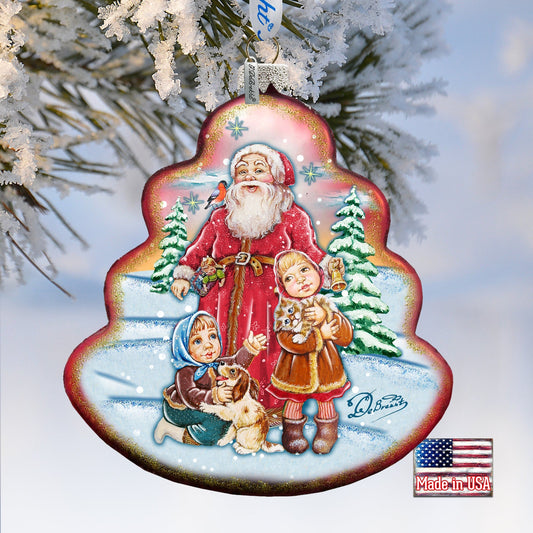 Time to Share Tree Glass Ornament by G. DeBrekht - Christmas Decor - 762-005