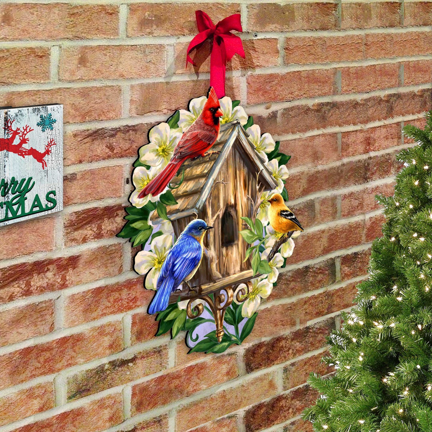 Spring Awakens Holiday Door Decor by D. Gelsinger - Easter Spring Decor - 8652815H-DG