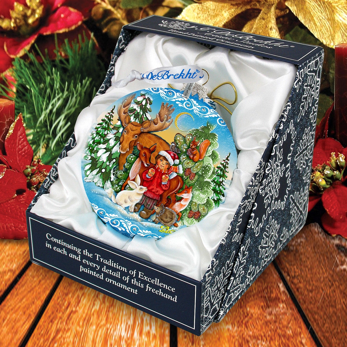 Winter Wonderland Glass Ornament by G. DeBrekht - Christmas Décor - 73372