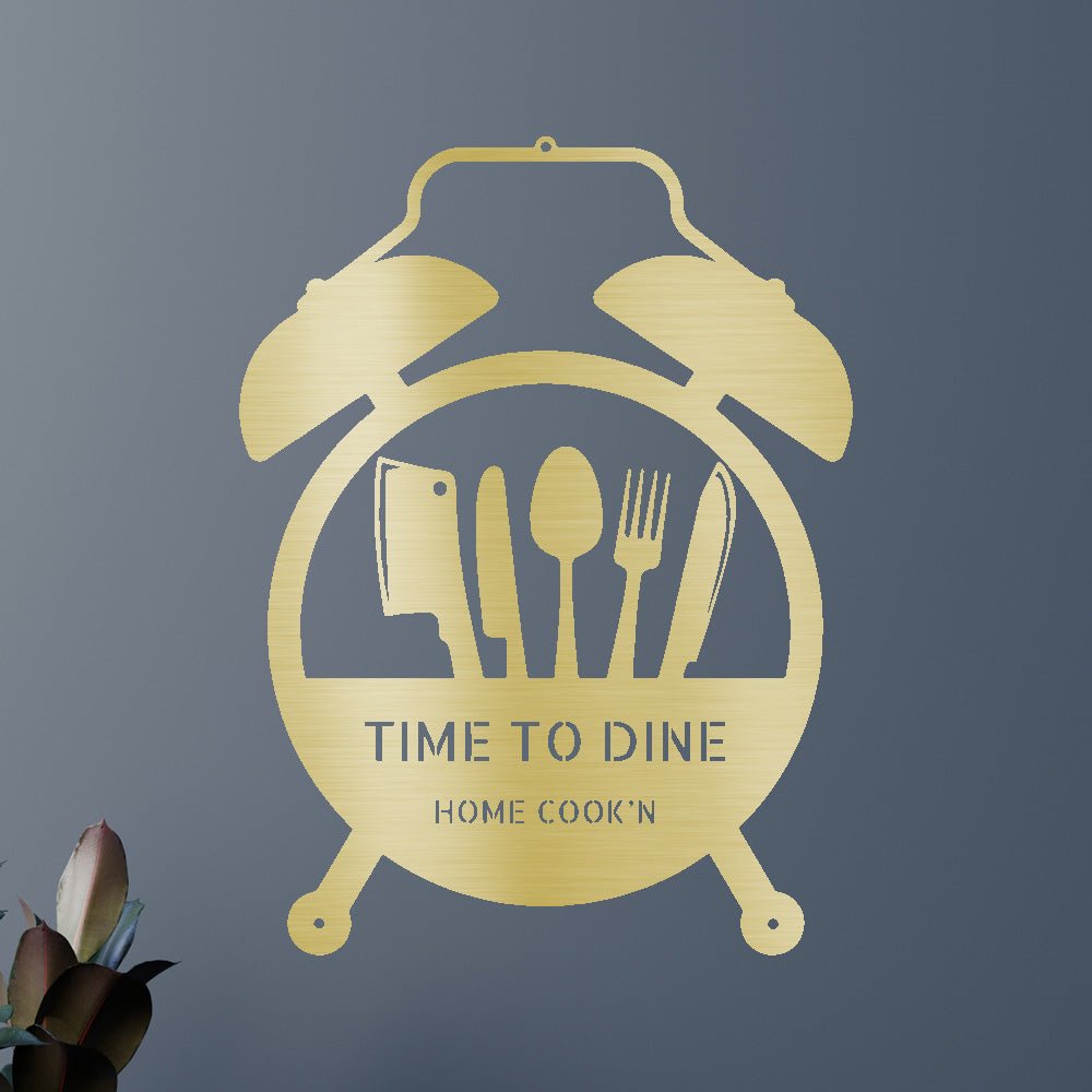 Food Time Personalized Gifts - Custom Metal Sign