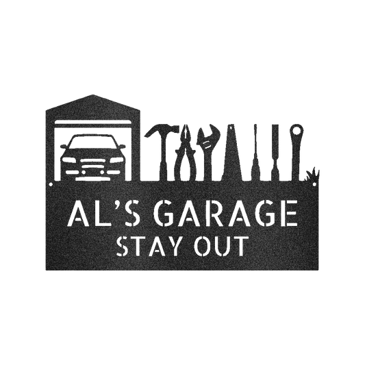 Handyman Shop Personalized Gifts - Custom Metal Sign