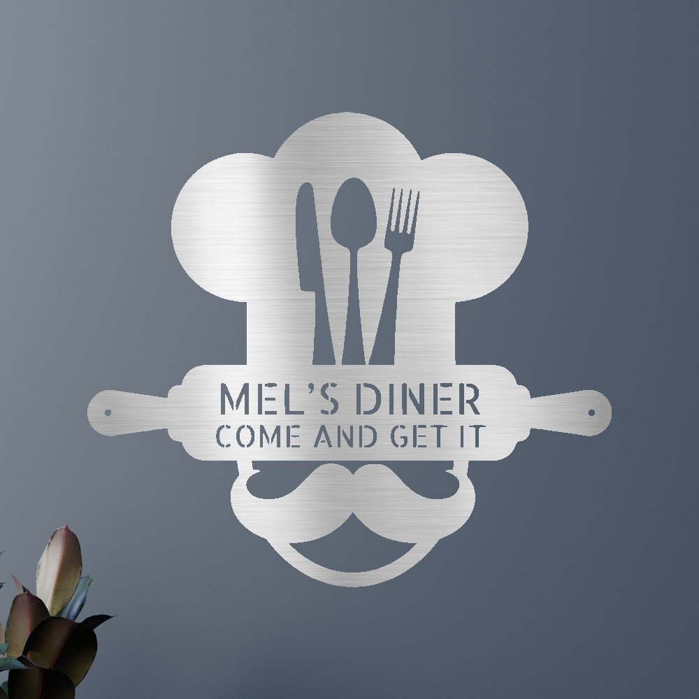 Home Chef Personalized Gifts - Custom Metal Sign