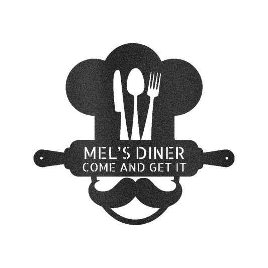 Home Chef Personalized Gifts - Custom Metal Sign