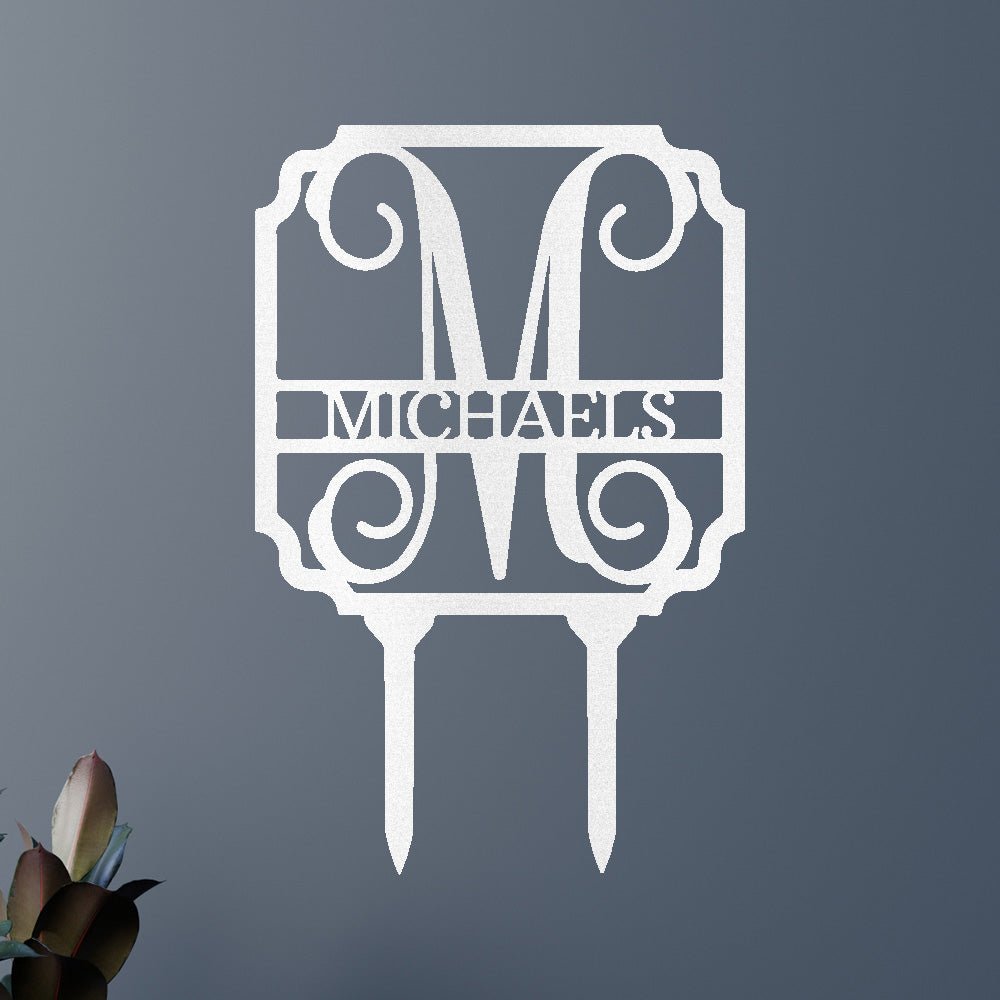 Vine Stake Personalized Gifts - Custom Metal Sign