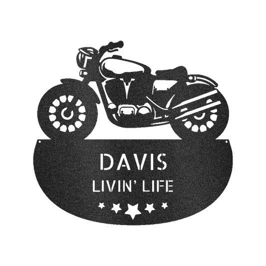 Motorcycle Personalized Gifts - Custom Metal Sign