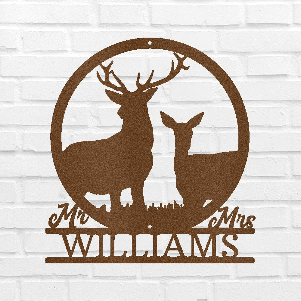 Anniversary Gift Personalized Gifts - Custom Metal Sign, Housewarming Gift