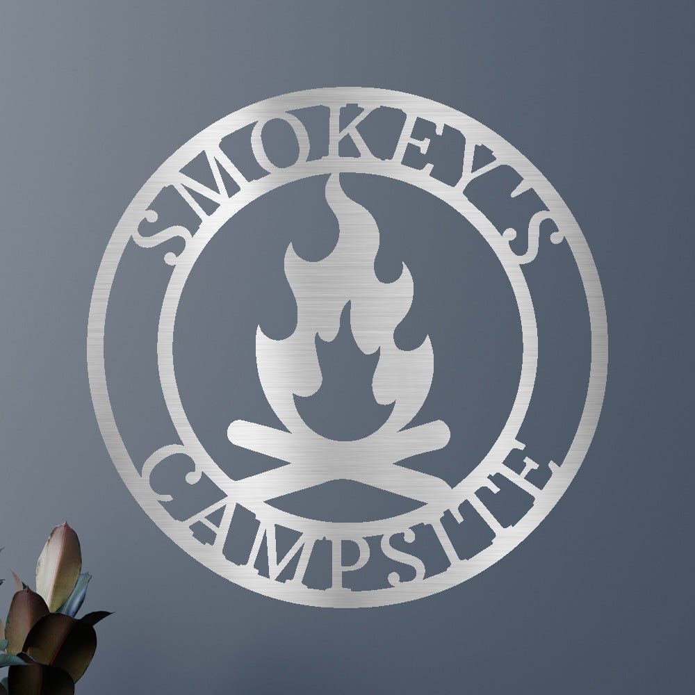 Campfire Personalized Gifts - Custom Metal Sign