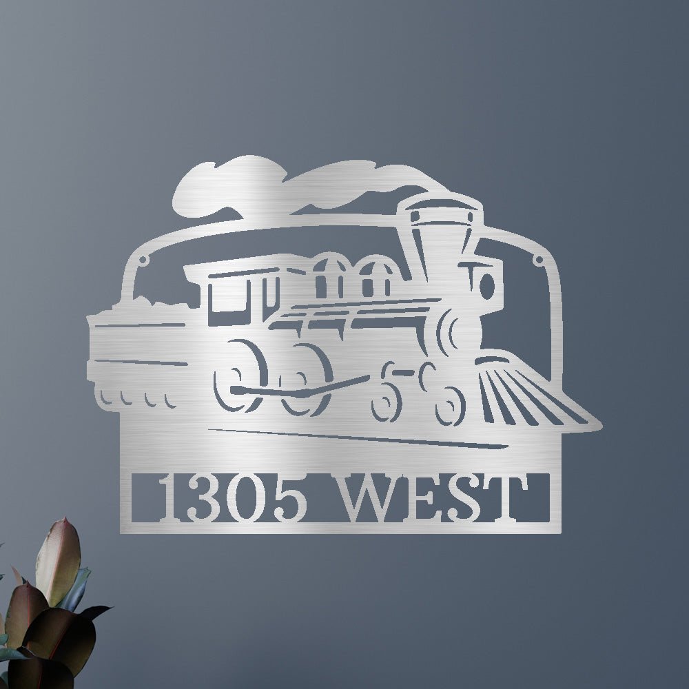 Coal Train Personalized Gifts - Custom Metal Sign