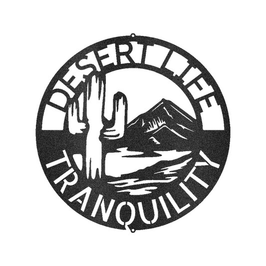 Desert Life Personalized Gifts - Custom Metal Sign