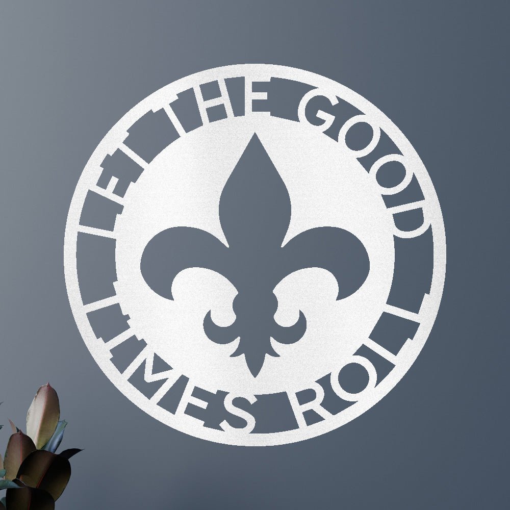 Fleur De Lis Ring Personalized Gifts - Custom Metal Sign