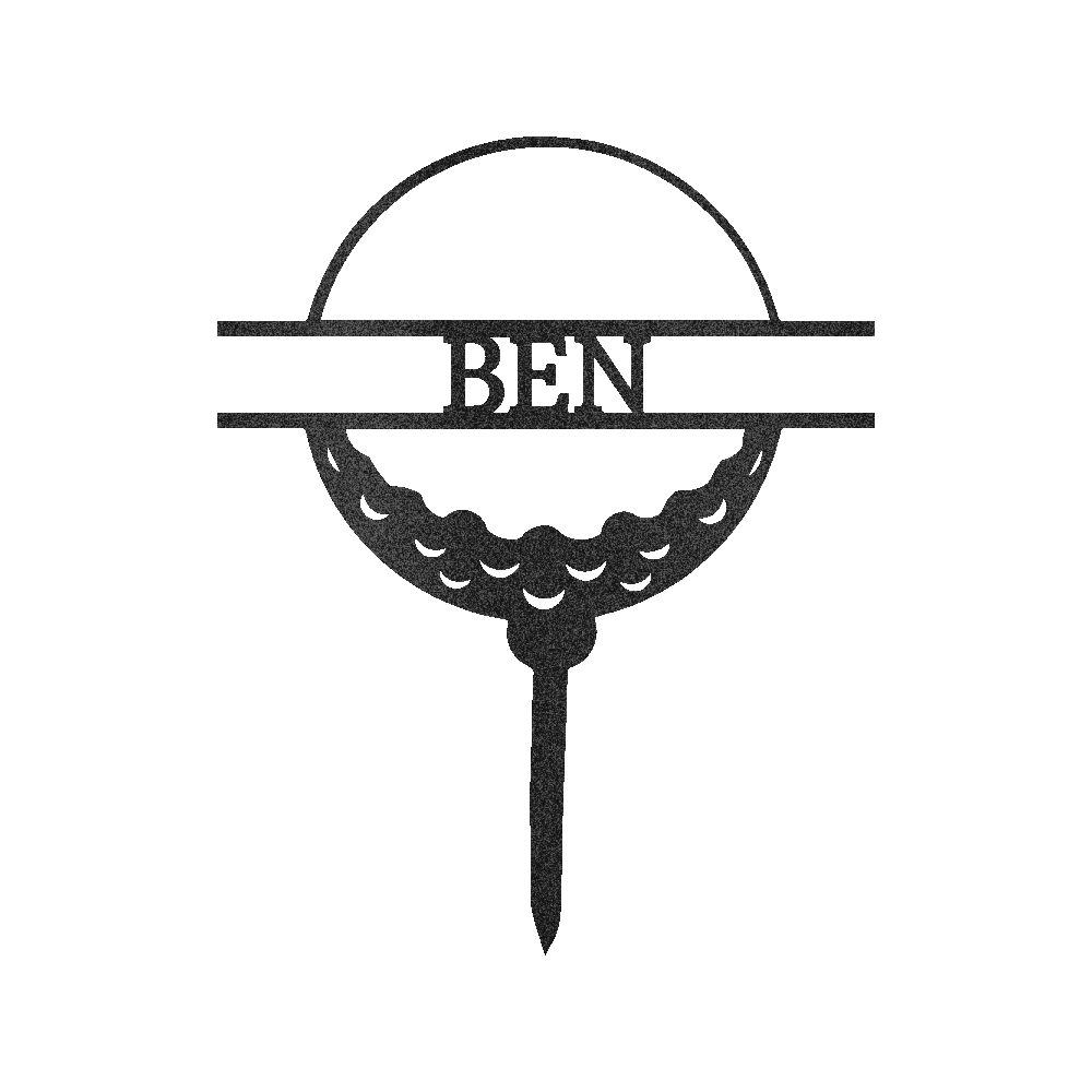 Golf Ball Personalized Gifts - Custom Metal Sign