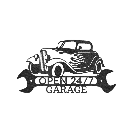 Home Sign - Custom Metal Sign, Gift For Him, Christmas Gifts For Dad