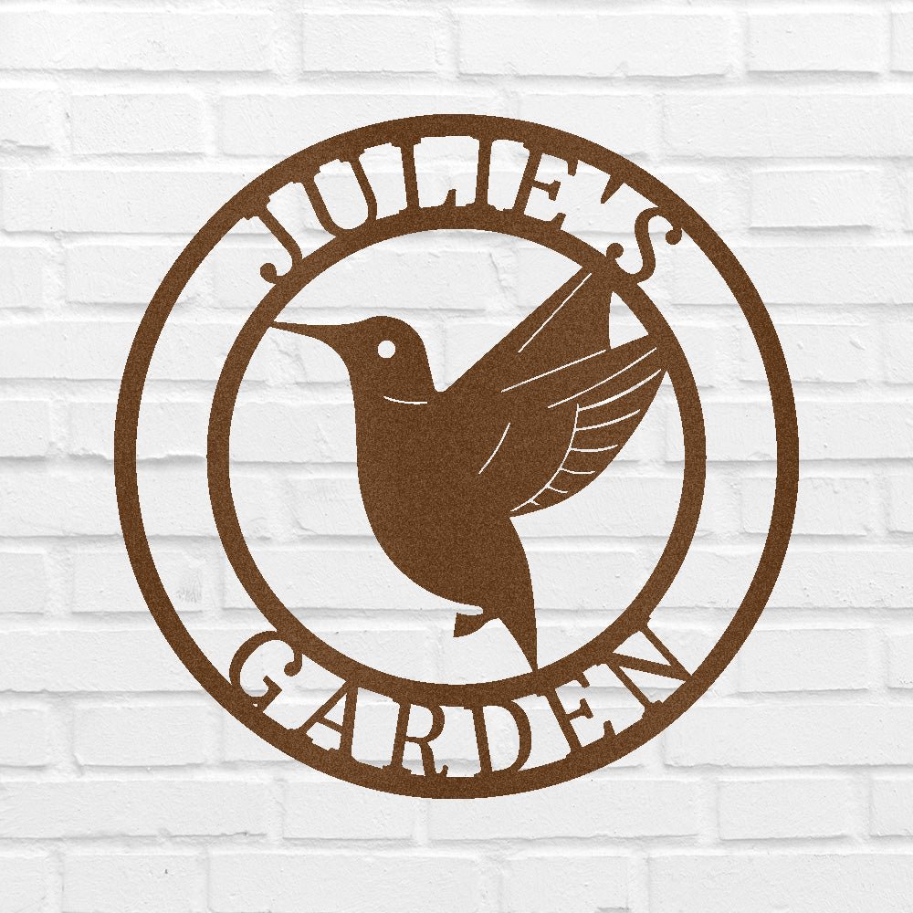 Humming Bird Personalized Gifts - Custom Metal Sign