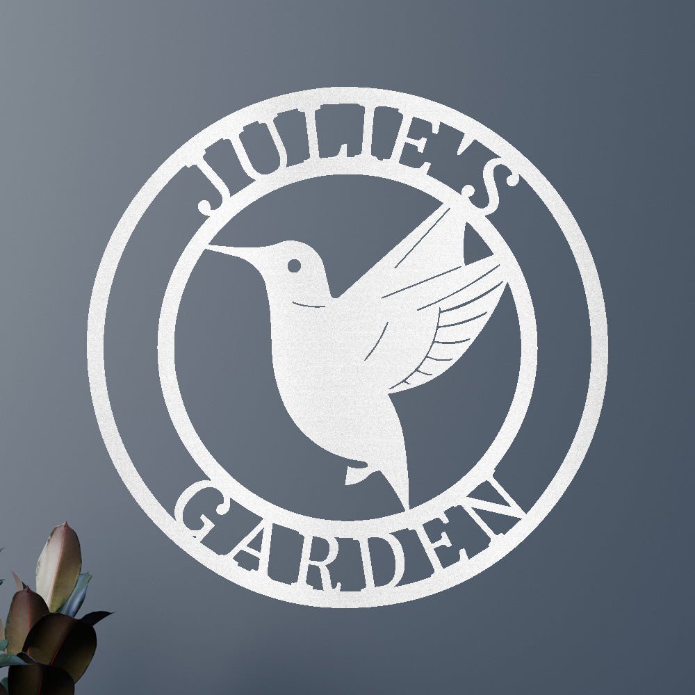Humming Bird Personalized Gifts - Custom Metal Sign